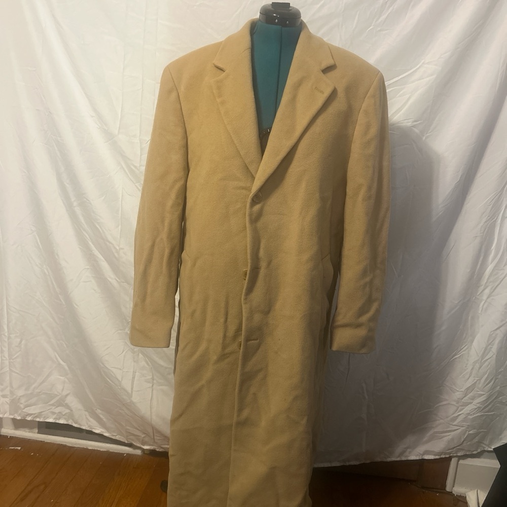 Ralph Lauren Men's Camel Trench Coat